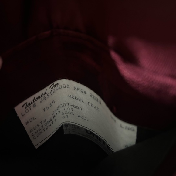 Bobby Jones golf sport coat size 44 cranberry - Picture 7 of 12